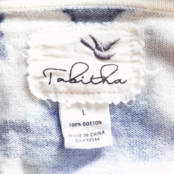 Tabitha Women’s Cardigan Large Boho Artsy Casual Classic Abstract Print Knit L - Picture 7 of 7